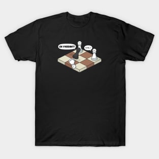 Funny En Passant Chess Comic T-Shirt